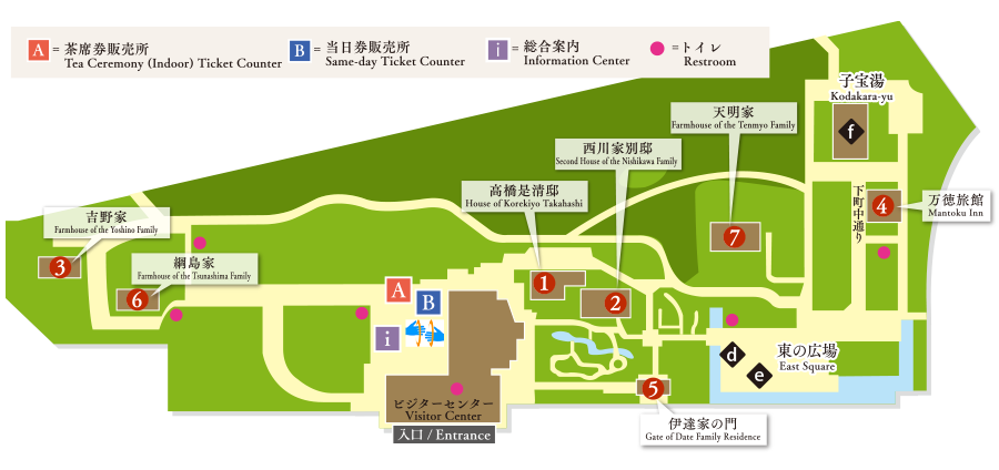 �]�˓������Ă��̉� �����}�b�v